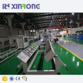 High speed plastic pe pipe extrusion cutting machine line